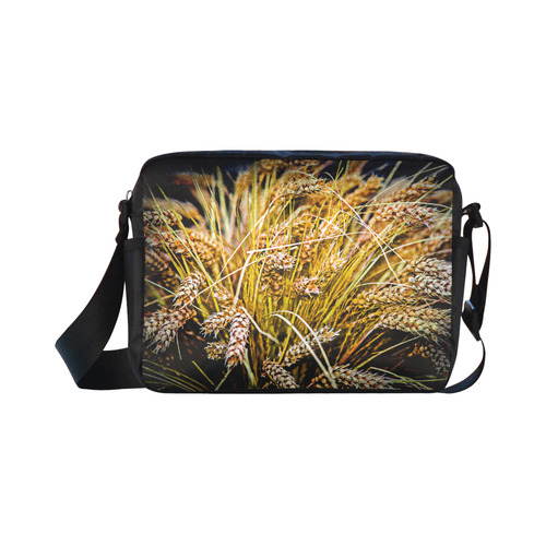 Grain Wheat wheatear Autumn Crop Thanksgiving Classic Cross-body Nylon Bags (Model 1632)