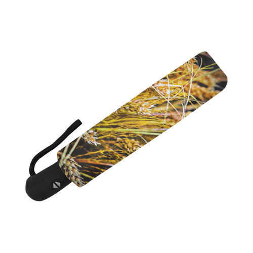 Grain Wheat wheatear Autumn Crop Thanksgiving Auto-Foldable Umbrella (Model U04)