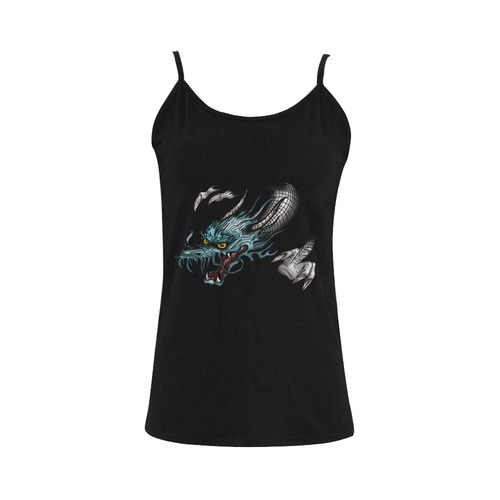 Dragon Soar Women's Spaghetti Top (USA Size) (Model T34)