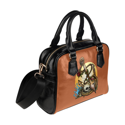 Anchored Shoulder Handbag (Model 1634)