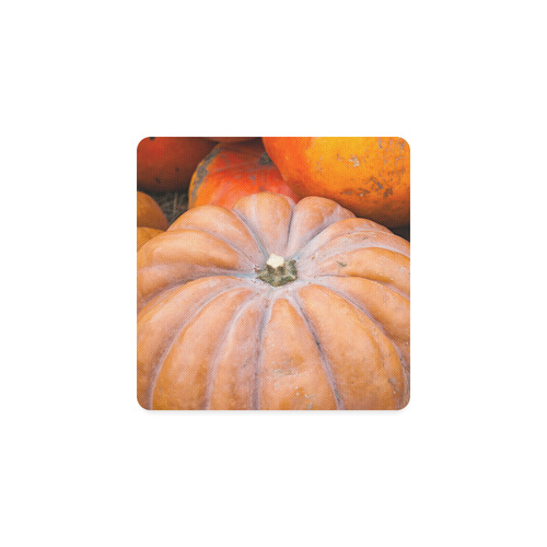 Pumpkin Halloween Thanksgiving Crop Holiday Cool Square Coaster