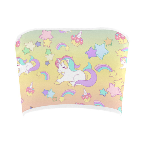 We love Unicorns Bandeau Top