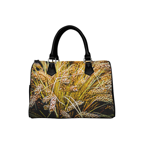 Grain Wheat wheatear Autumn Crop Thanksgiving Boston Handbag (Model 1621)