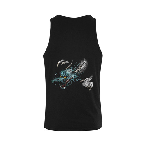 Dragon Soar Men's Shoulder-Free Tank Top (Model T33)