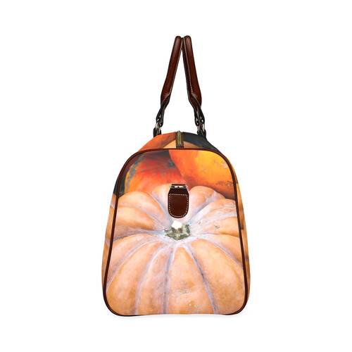 Pumpkin Halloween Thanksgiving Crop Holiday Fall Waterproof Travel Bag/Small (Model 1639)