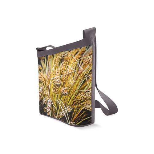 Grain Wheat wheatear Autumn Harvest Thanksgiving Crossbody Bags (Model 1613)