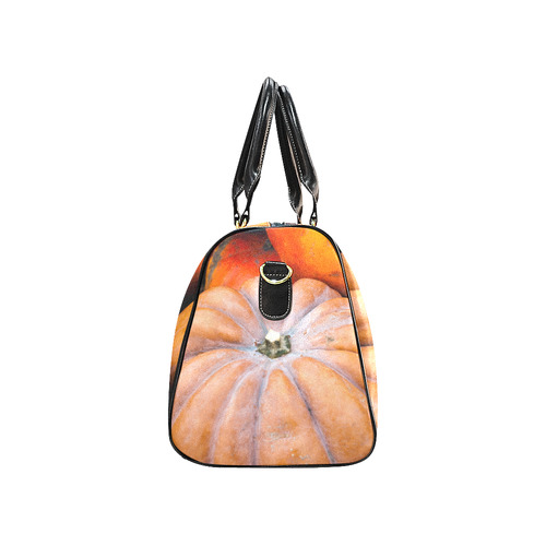 Pumpkin Halloween Thanksgiving Crop Holiday Fall New Waterproof Travel Bag/Large (Model 1639)