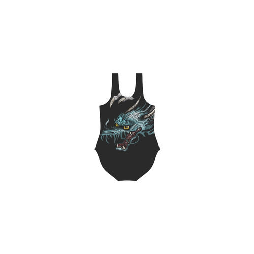 Dragon Soar Vest One Piece Swimsuit (Model S04)