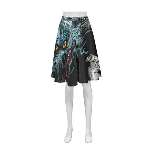 Dragon Soar Athena Women's Short Skirt (Model D15)