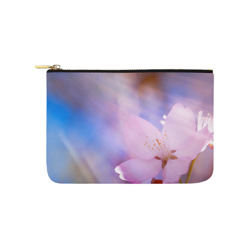 Sakura Cherry Blossom Spring Heaven Light Beauty Carry-All Pouch 9.5''x6''