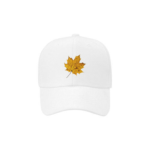 Maple Leaf Canada Autumn Yellow Fall Flora Cool Dad Cap