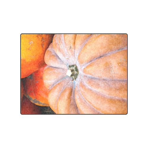 Pumpkin Halloween Thanksgiving Crop Holiday Fall Blanket 50"x60"