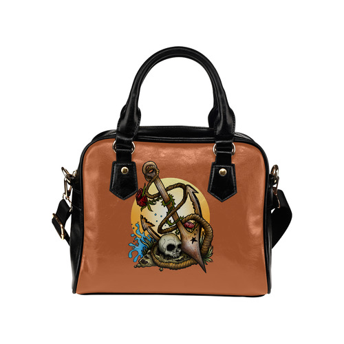 Anchored Shoulder Handbag (Model 1634)