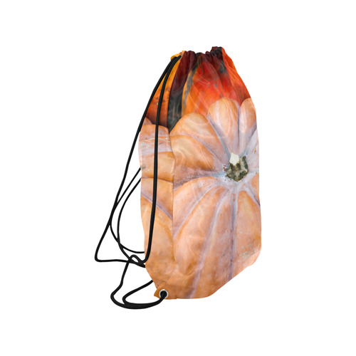 Pumpkin Halloween Thanksgiving Crop Holiday Fall Medium Drawstring Bag Model 1604 (Twin Sides) 13.8"(W) * 18.1"(H)