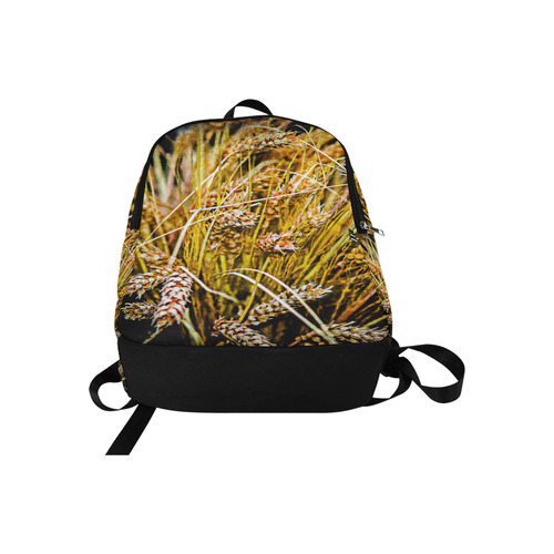 Grain Wheat wheatear Autumn Harvest Thanksgiving Fabric Backpack for Adult (Model 1659)
