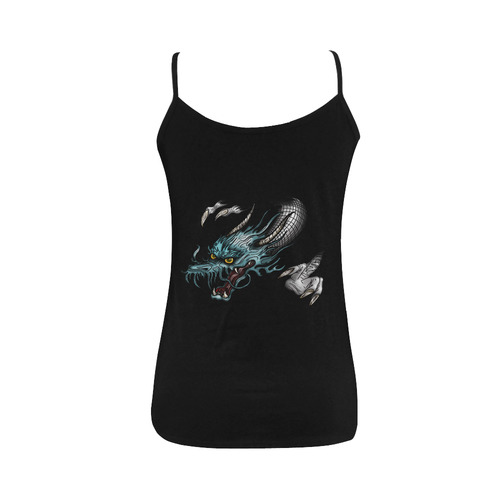 Dragon Soar Women's Spaghetti Top (USA Size) (Model T34)