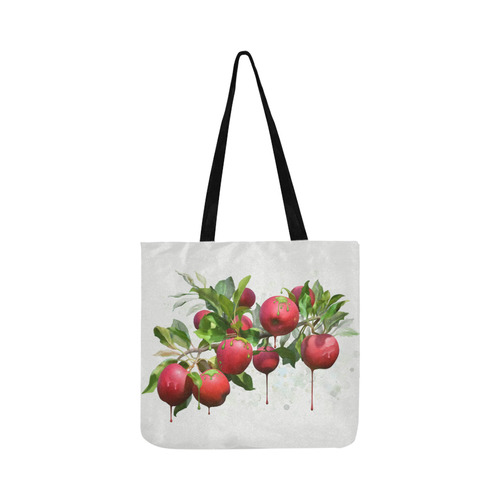 Melting Apples, fruit watercolors Reusable Shopping Bag Model 1660 (Two sides)
