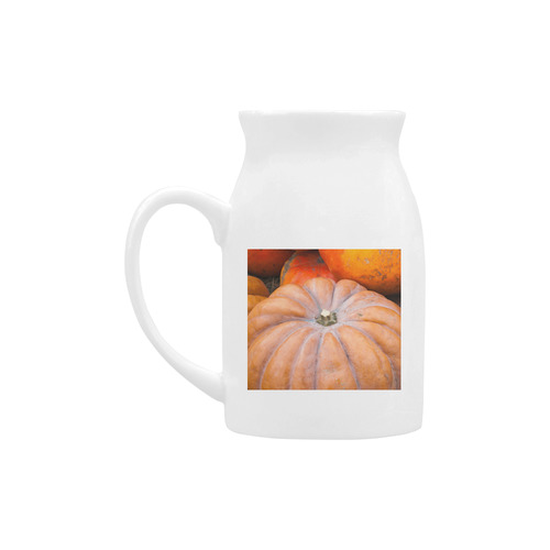 Pumpkin Halloween Thanksgiving Crop Holiday Cool Milk Cup (Large) 450ml