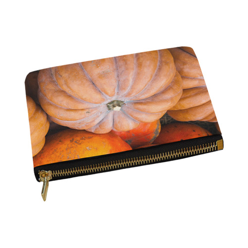 Pumpkin Halloween Thanksgiving Crop Holiday Cool Carry-All Pouch 12.5''x8.5''