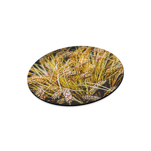 Grain Wheat wheatear Autumn Harvest Thanksgiving Round Mousepad