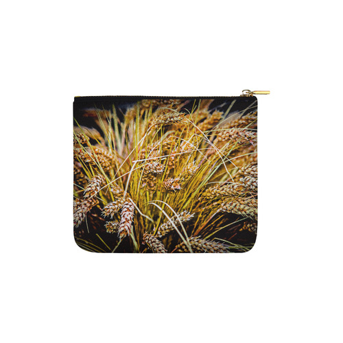 Grain Wheat wheatear Autumn Crop Thanksgiving Carry-All Pouch 6''x5''