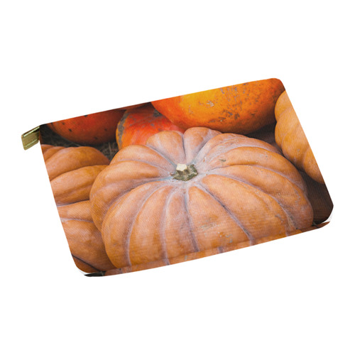 Pumpkin Halloween Thanksgiving Crop Holiday Cool Carry-All Pouch 12.5''x8.5''