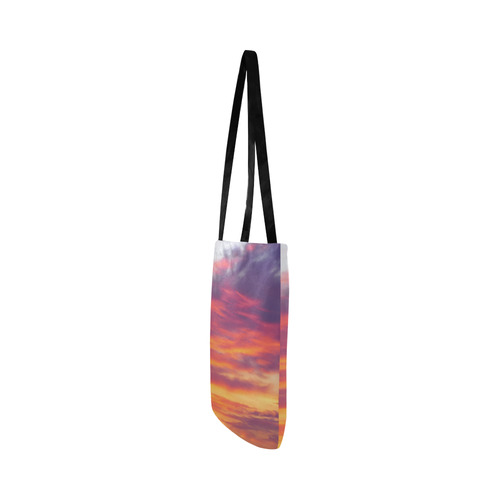 Fire in the sky photo Reusable Shopping Bag Model 1660 (Two sides)