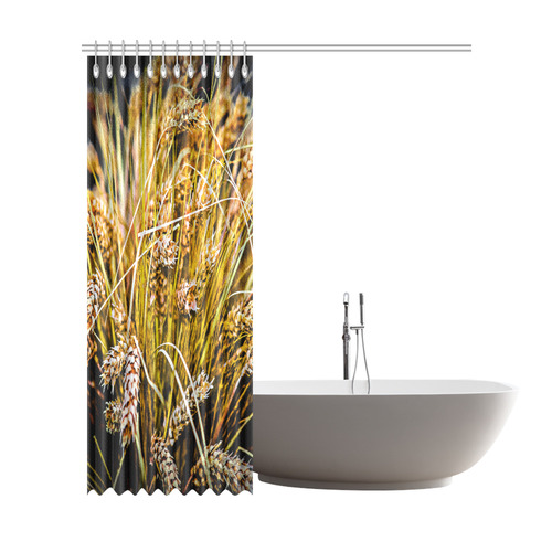 Grain Wheat wheatear Autumn Harvest Thanksgiving Shower Curtain 72"x84"