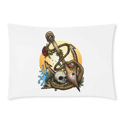 Anchored Custom Rectangle Pillow Case 20x30 (One Side)