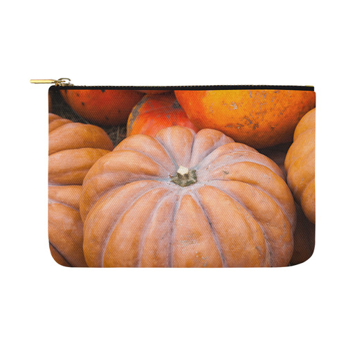Pumpkin Halloween Thanksgiving Crop Holiday Cool Carry-All Pouch 12.5''x8.5''