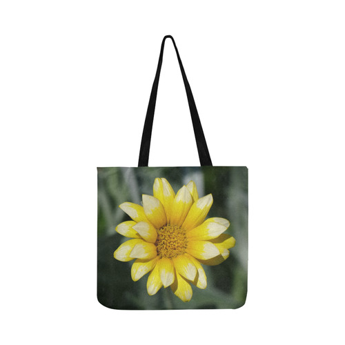 Yellow Flower, floral photo Reusable Shopping Bag Model 1660 (Two sides)