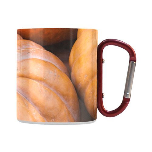 Pumpkin Halloween Thanksgiving Crop Holiday Cool Classic Insulated Mug(10.3OZ)