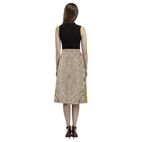 Silent in the forest of  wood Aoede Crepe Skirt (Model D16)