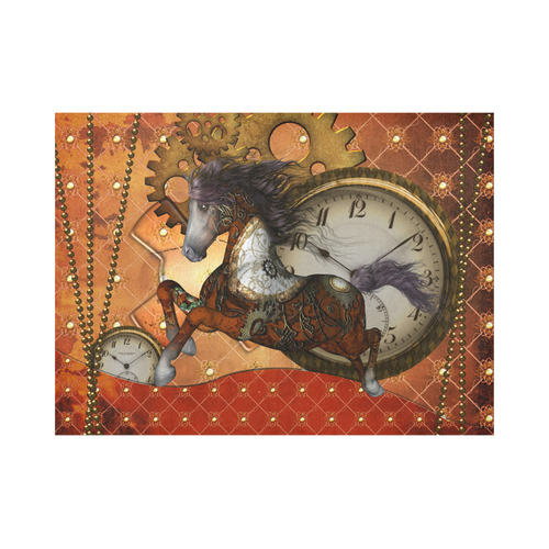 Steampunk, awesome steampunk horse Placemat 14’’ x 19’’