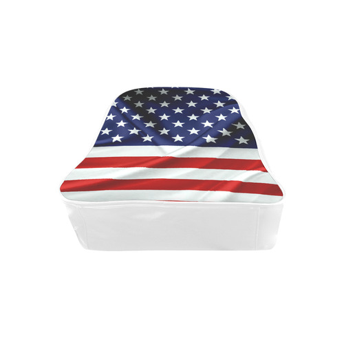 America Flag Banner Patriot Stars Stripes Freedom School Backpack (Model 1601)(Small)