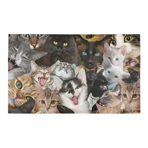 Crazy Kitten Show Azalea Doormat 30" x 18" (Sponge Material)
