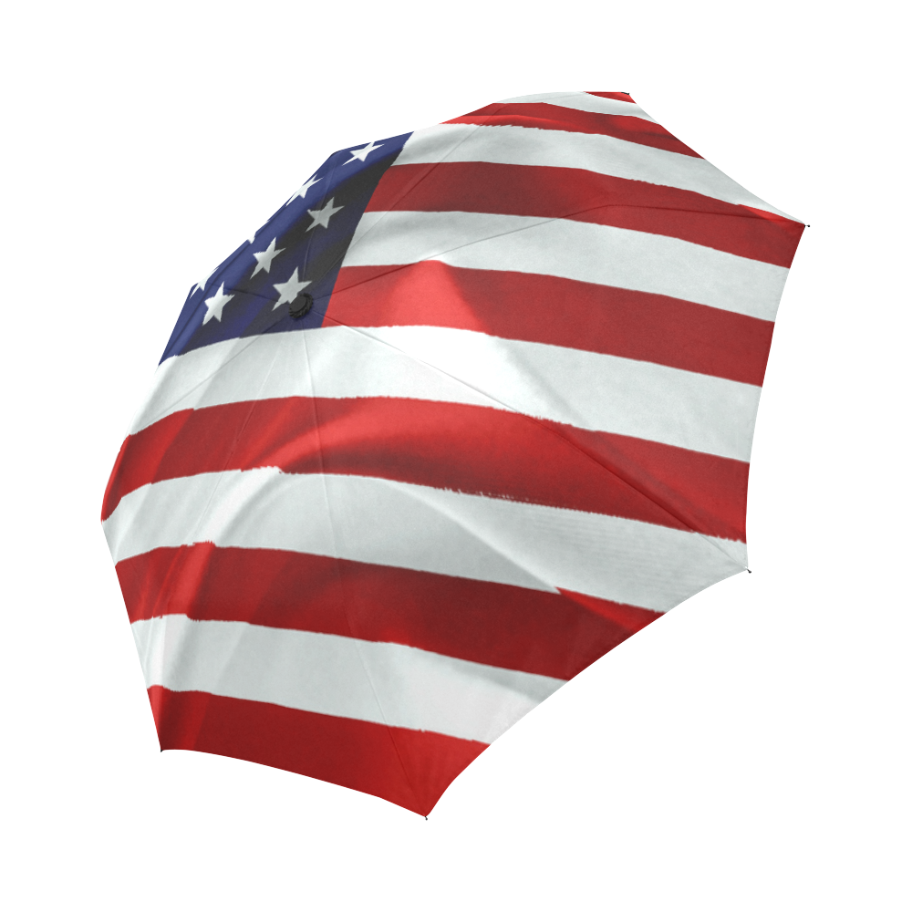 America Flag Banner Patriot Stars Stripes Freedom AutoFoldable Umbrella (Model U04) ID D1937911