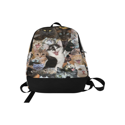Crazy Kitten Show Fabric Backpack for Adult (Model 1659)