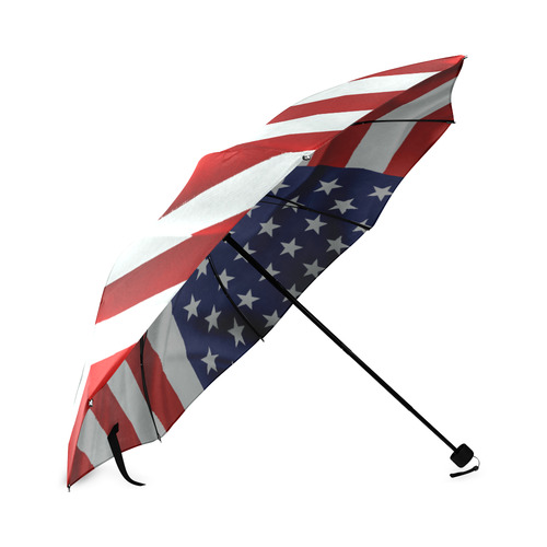 America Flag Banner Patriot Stars Stripes Freedom Foldable Umbrella (Model U01)
