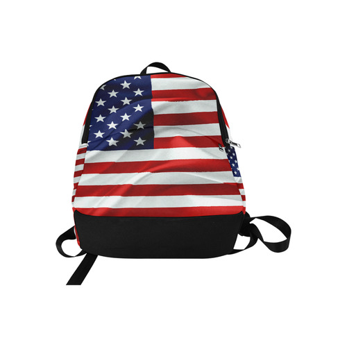 America Flag Banner Patriot Stars Stripes Freedom Fabric Backpack for Adult (Model 1659)