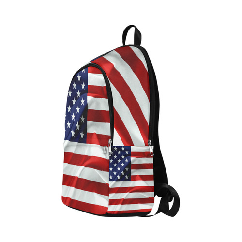 America Flag Banner Patriot Stars Stripes Freedom Fabric Backpack for Adult (Model 1659)