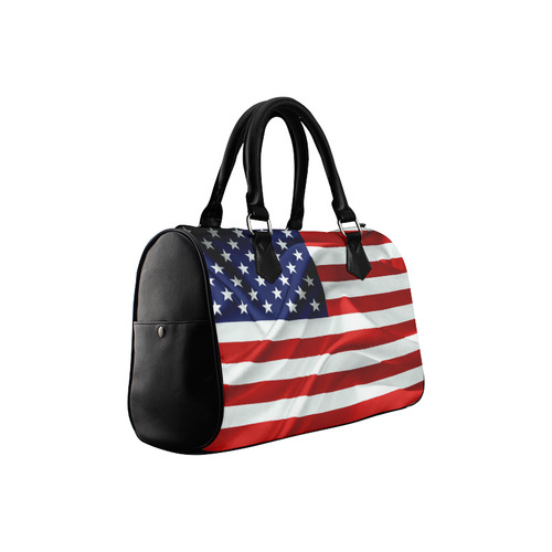 America Flag Banner Patriot Stars Stripes Freedom Boston Handbag (Model 1621)