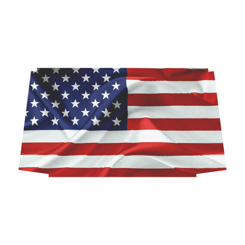 America Flag Banner Patriot Stars Stripes Freedom Classic Travel Bag (Model 1643) Remake