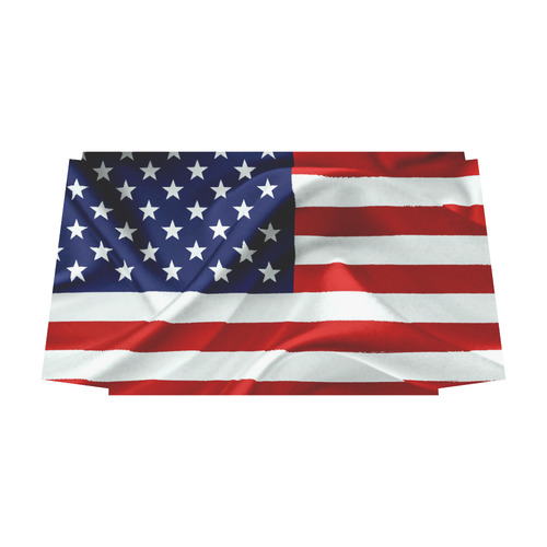 America Flag Banner Patriot Stars Stripes Freedom Classic Travel Bag (Model 1643) Remake