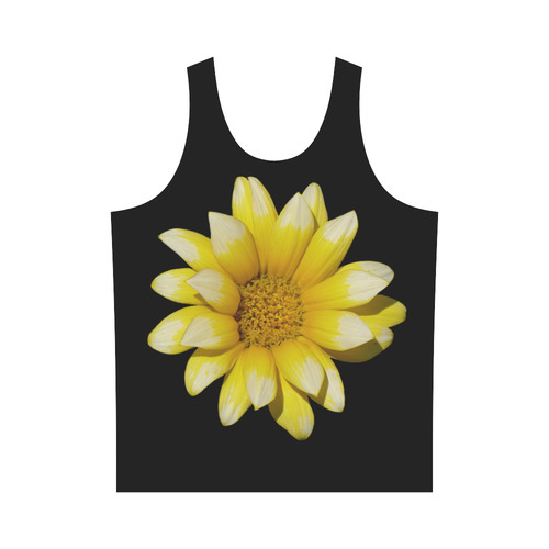 Yellow Flower, floral photography All Over Print Tank Top for Men (Model T43)