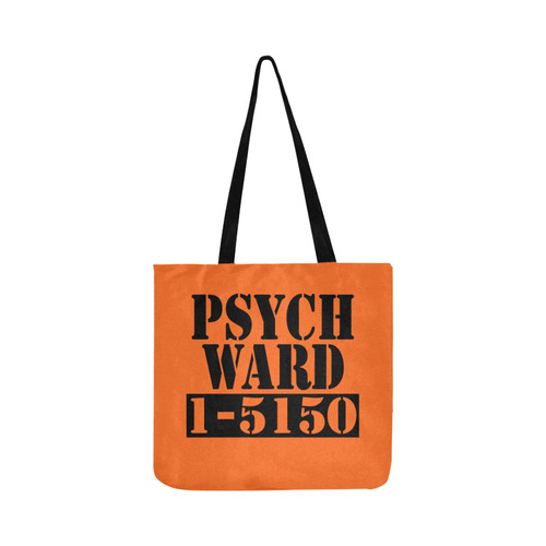 Halloween Psych Ward Costume Reusable Shopping Bag Model 1660 (Two sides)