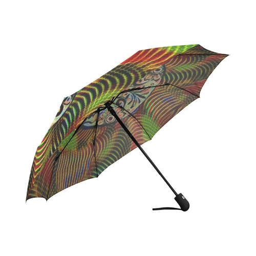 glamorous Skull B by JamColors Auto-Foldable Umbrella (Model U04)