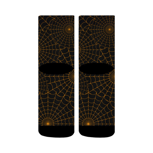 Halloween Spiderwebs - Orange Crew Socks