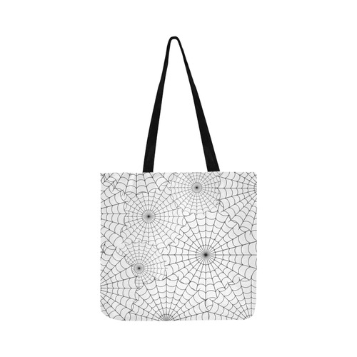 Halloween Spiderwebs - Black Reusable Shopping Bag Model 1660 (Two sides)