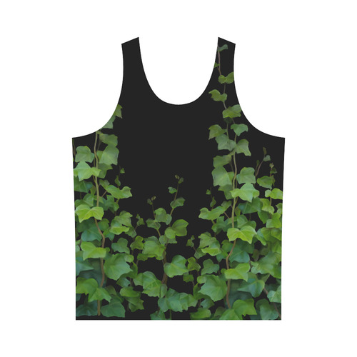 Vines, climbing plant watercolor All Over Print Tank Top for Men (Model T43)